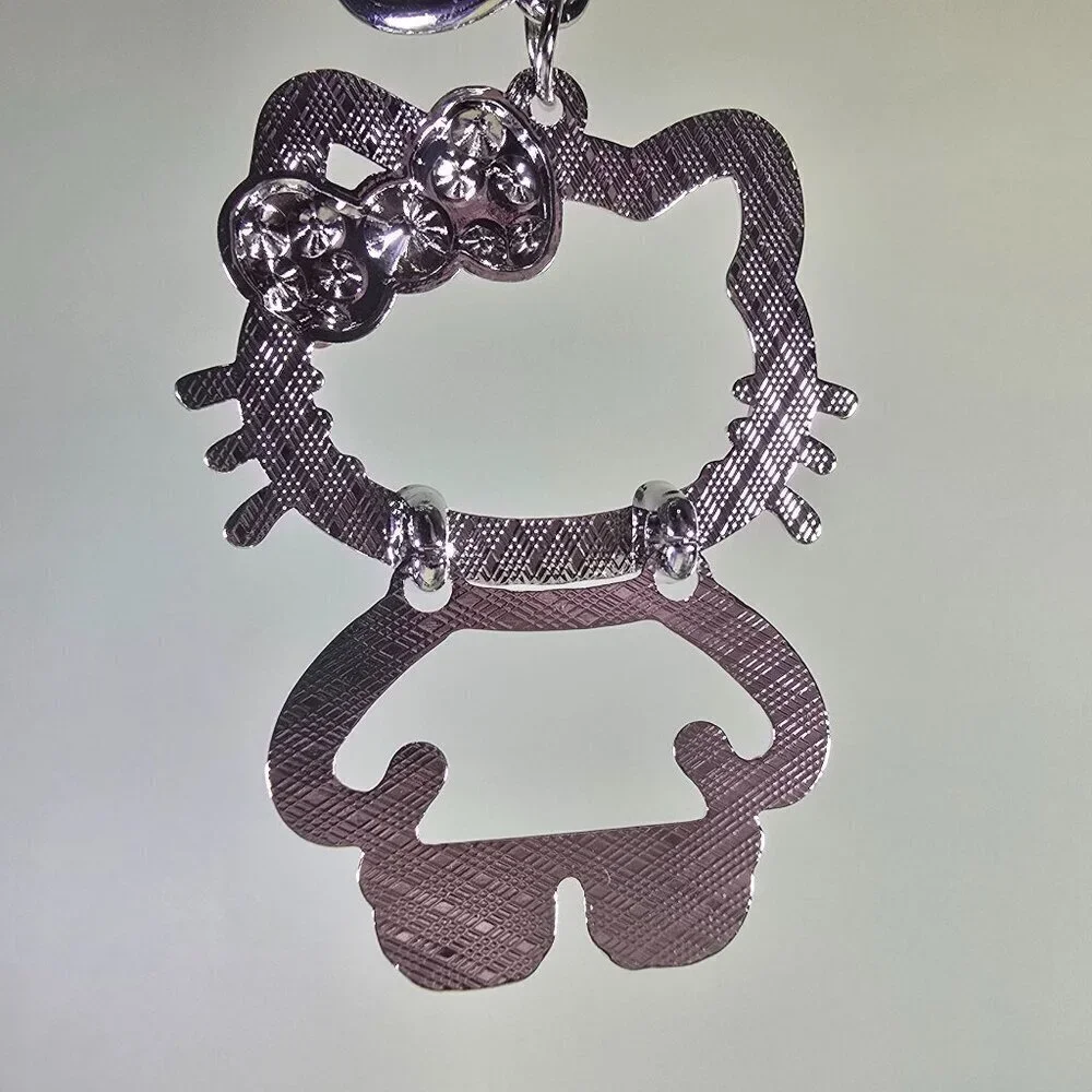Hello Kitty‎ Rhinestone Bag Charm / Keychain (NWOT)